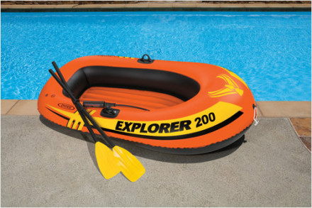 Лодка надувная Explorer Set 200 (Intex)